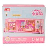 Mrs- HK132 Jaki Küçük Prenses Yatak Odası 247 Parça Block Oyuncak -548484 - BELİRTİLMEMİŞ