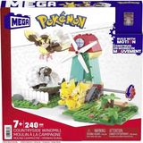 Mrs- HKT21 Mega™ Pokémon™ Countryside Windmill - Yel Değirmeni Kasabası Seti 240 Parça +7 Ya - BELİRTİLMEMİŞ