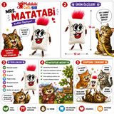 Mrs. Matatabi Doğal, Sesli, Kumaş Kedi Oyuncağı 12 Cm (Kedi Nanesi/Otu İçermez)