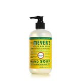 MRS. MEYER'S CLEAN DAY Sıvı El Sabunu, Zalimsiz ve Biyolojik Çözünür Elde Yıkama Formülü Uçucu Yağlarla Üretilmiştir, Hanımeli Kokusu, 12,5 oz Şişe