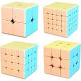 Mrs- MF9306 Macarons 2x2 3x3 4x4 5x5 Cube Set -548484 - BELİRTİLMEMİŞ