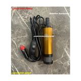 Mrş Mrs 12VOLT 1/2 Zeytin Yağ Mazot Sıvı Aktarma Pompası Mini Dalgıç Çakmaklık 6mt Hortum - 6 METRE HORTUMLU