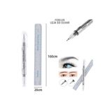 MRS NEF Kozmetik Microblading Klinik Tipi Çift Taraflı Mavi Işaretleme Kalemi 1mm, 0.5mm