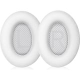 Mrs Tech Bose Quietcomfort QC35 Ii QC35 QC25 QC15 Qc2 Ae2 AE2I AE2W ile Uyumlu Kulaklık Yastığı Süngeri Pedi Yedek Yastık Protein Ped Minder Köpük - Beyaz