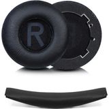 mrs tech Mrstech Jbl Tune 600 Btnc T600 600BT Uyumlu Kulaklık Pedi Takım Sünger Yastık T600BT T600BTNC Uyumlu Kafa Koruma Süngeri Minder Earpad - Siyah