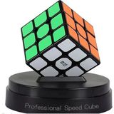 Mrs Tech Qiyi 3x3 Speed Cube Hızlı Profesyonel Dekompresyon Zeka Küpü Rubik küp 6+ Yaş Çocuklar İçin Eğitici sihirli küp