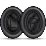 Mrs Toys Bose Quietcomfort QC25 AE2 QC2 QC15 AE2I AE2W QC35 QC35 ii Uyumlu Kulaklık Süngeri Pedi Yedek Yastık Protein Ped - Siyah