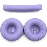 Mrs Toys Jbl ile Uyumlu Kulaklık Pedi Süngeri Tune T500bt 510bt 520bt T560bt T450 460 Jr300 310 T250 ped Yastık Köpük Minder - Mor