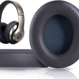 MrsToys Beats Studio 2 & Studio 3 için Yedek Kulak Pedleri Minderleri, Kablolu ve Kablosuz Kulaklıklar, Yumuşak Protein Deri ile Kulak Pedleri, Gürültü Yalıtımlı Bellek Köpüğü, Siyah