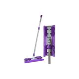 Mrt Bilişim Yer Duvar Yüzey Temizlik Mikrofiber Mop Paspas Yer Duvar Tavan Temizlik Mopu Mor Renk