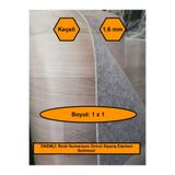 MRT PLASTİK 1x1 metre PVC Mineflo Kalın Zemin Kaplama, Yer Döşemesi Muşamba, Serfloor, Dekorfloor