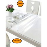 Mrt Plastik 2,0 mm Pvc Masa Örtüsü, Şeffaf Masa Kaplaması, 70X170