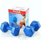 Mrt Sport Fitness Spor Dumbell Ağırlık Seti 10 Kg Köşeli Plastik