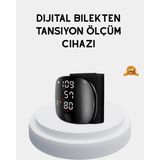 Mrt Teknik Taşınabilir Dijital Tansiyon Aleti – Bilekten Ölçüm, Aritmi Uyarısı ve Risk Göstergesi