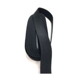 mrtbilisim Siyah Don Lastiği 2 Cm Yassı Bel Paça Lastik Maske Lastiği 10 Metre Yumuşak Bebe Lastiği Kaliteli