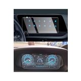 mrtglass Hyundai i20N 10.25 Inç Multimedya ve Dijital Gösterge Ekran Koruyucu Nano Film 2'li Set