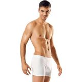 MrtNlu 0114 S 3 Adet Tutku Likralı Erkek Beyaz Boxer