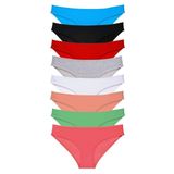 MrtNlu 6 XL 8 Adet Süper Eko Set Likralı Kadın Slip Külot Set