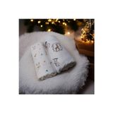 Mrvhome 2'li Set Müslin Bebek Battaniyesi 2 Katlı Xl 75x100 , Muslin Örtü Kundak , Puset Örtüsü Safari