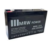 MRW POWER 6Volt 12Amper Kuru Akü 6V 12A 315X264X120