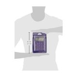 MS-20UC-PL-N-DC Casio Mini Masa Hesap Makinesi, Mor - 02-Sarı - Option-1