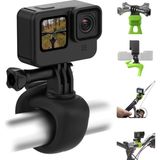 Ms 360 Kamera Esnek Tüp Dağı Bisiklet Motosiklet Gidon Rulo Bar Olta Kamışı Kayak Tutucu Aksesuarları Gopro Max Hero 12 11 10 9 INSTA360 Ace Pro X3 Git 3 Djı Eylem 3 4 Osmo Cep 3