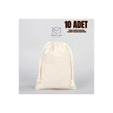 MS AKVARYUM CANLILARI ÜRETİM VE TEDARİK TESİSİ HAMBEZ BÜZGÜLÜ KESE 20X15,5 CM LAVANTA KESESİ, HEDİYE KESESİ, ÇOK AMAÇLI KESE 10 ADET