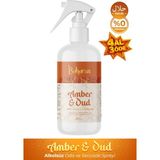 Ms Amber & Oud Oda ve Seccade Spreyi Alkol Içermeyen Helal Sertifikalı Saf Esans Kumaş Kokusu 250ML