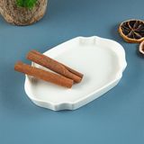Ms Aryıldız Lunar Kare Oval Servis Tabağı 15 cm Renkli Desenli