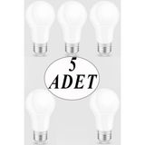 MŞ Aydınlatma Cla36 E27 Duylu 9 Watt Beyaz Işık Led Ampul 5 Adet