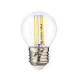 MŞ Aydınlatma E27 Duylu Bakkal 6 Watt Gün Işığı Led Filament Rustik Şeffaf Cam Ampul G45