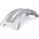 Ms Bookarc MacBook Için | Apple Dizüstü Bilgisayarlar Için Yer Tasarrufu Sağlayan Dikey Dizüstü Bilgisayar Standı (Gümüş)