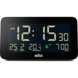 Ms Dijital Çalar Saat, Tarih, Ay ve Sıcaklık Göstergesi, Negatif LCD Ekran, Hızlı Ayarı, Artışlı Bip Alarmı, Siyah, BC10B Modeli (1'li Paket)'