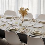 Ms Evaliza Gold Elegant Yemek Takımı 30 Parça