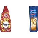 Ms Extra Konsantre Çamaşır Yumuşatıcısı Amber 1440 Ml(2) Clear Men Kepeğe Karşı Etkili Şampuan Saç Dökülmesine Karşı Kahve Çekirdeği Özü 350 Ml(1)