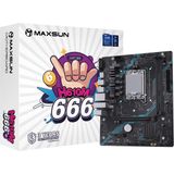 MS-H610-666-WIFI6-ARGB Maxsun H610M 666 WIFI ARGB LGA1700 DDR4 4200 Mhz M.2 HDMI mAtx Intel Anakart