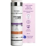 Ms Kolajen (Collagen) & Biotin & Hyaluronic Acid Şampuanı | Copper Peptidli Nemlendirici, Dolgunlaştırıcı, Besleyici Bakım 300 ml