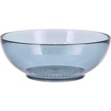 Ms Kusintha Salata Kasesi, Büyük Cam Kase, Çap 24 Cm, Mavi