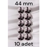 Ms Major Selection 10 Adet 44 Mm Atatürk Rozeti 29 Ekim Cumhuriyet Mustafa Kemal, 878568749879
