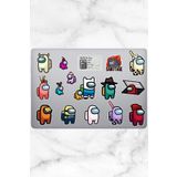 Ms Major Selection Among Us Temalı Defter Ajanda Planner Bullet Journal Laptop Notebook Tablet Sticker Seti 16 Adet