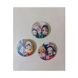 Ms Major Selection Demon Slayer Anime Buton Rozet 3 Adet 37Mm