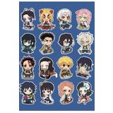 Ms Major Selection Demon Slayer Karakterleri Sticker Seti - Ajanda - Laptop - Telefon Sticker Seti