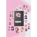 Ms Major Selection Doki Doki Literature Club! Paketi/Bullet Journal Defter Çıkartma Ajanda Laptop Etiket, 8674163524685