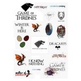 Ms Major Selection Game Of Thrones 20'Li Özel Tasarım Sticker Seti