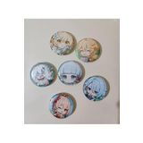 Ms Major Selection Genshin Impact Anime Buton Rozet 37Mm 6 Adet Aether Lumine Traveller Paimon Ayaka Kazuha Yoimiya