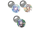Ms Major Selection Hatsune Miku Pjsekai Project Sekai Colorful Anime Buton Rozet 3 Adet 37Mm Hinomori Shiho