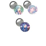 Ms Major Selection Hatsune Miku Pjsekai Project Sekai Colorful Anime Buton Rozet 3 Adet 37Mm Hinomori Shizuku