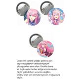 Ms Major Selection Hatsune Miku Pjsekai Project Sekai Colorful Anime Buton Rozet 3 Adet 37Mm Megurine Luka