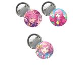 Ms Major Selection Hatsune Miku Pjsekai Project Sekai Colorful Anime Buton Rozet 3 Adet 37Mm Otori Emu