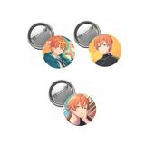 Ms Major Selection Hatsune Miku Pjsekai Project Sekai Colorful Anime Buton Rozet 3 Adet 37Mm Shinonome Akito